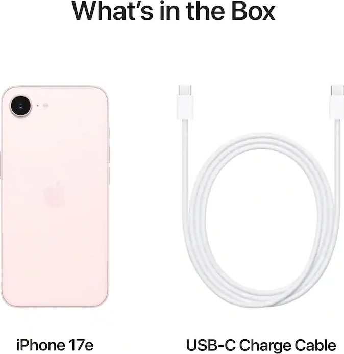 Apple iPhone 17e, 256GB, sart rosa