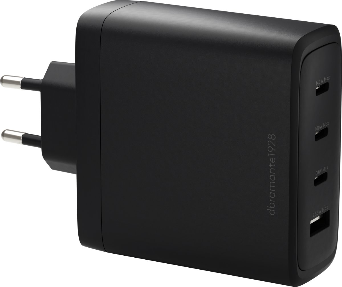 DBRAMANTE1928 Vægoplader - 3xUSB-C 140W + 1xUSB-A