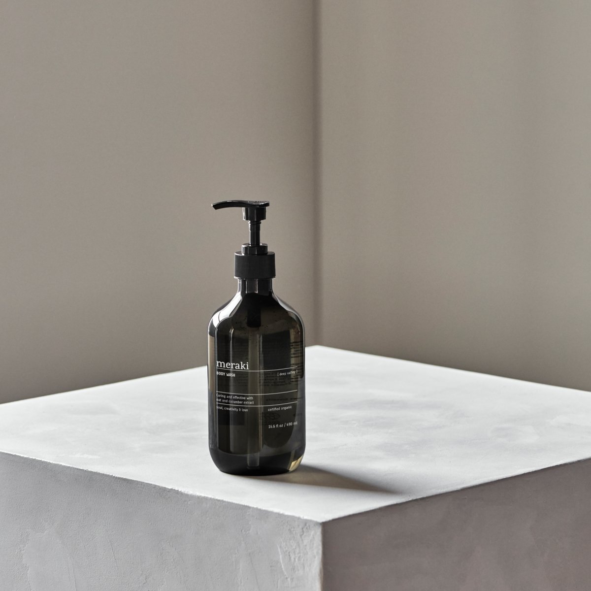 Meraki Body Wash, Deep Valley, 490 ml