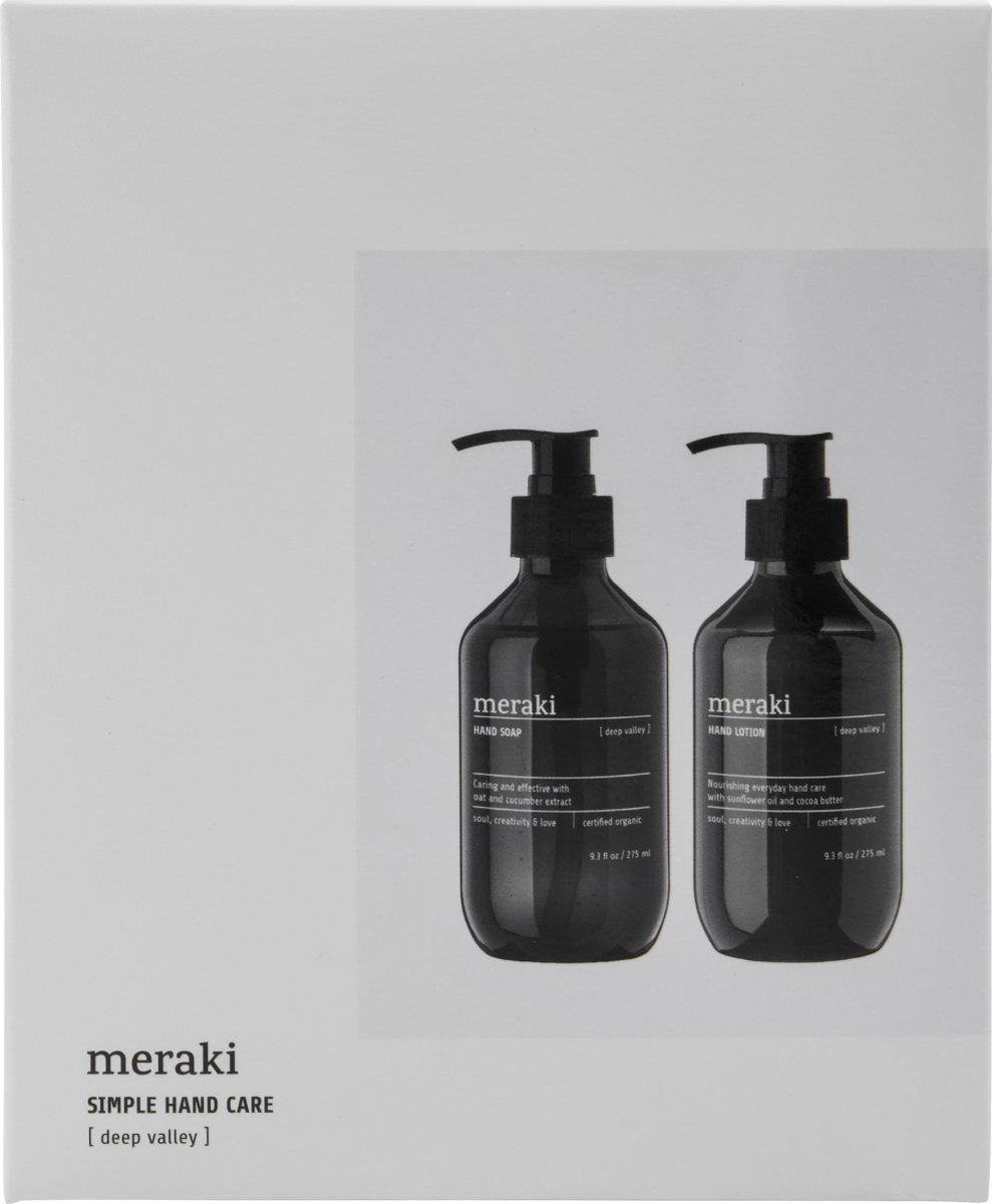 Meraki Gaveæske Håndsæbe og Lotion, Deep Valley