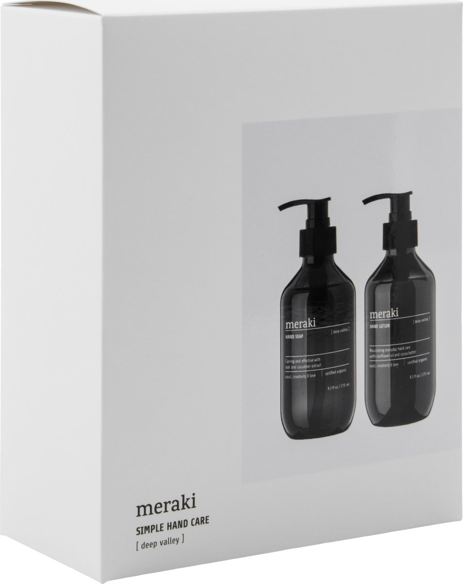 Meraki Gaveæske Håndsæbe og Lotion, Deep Valley