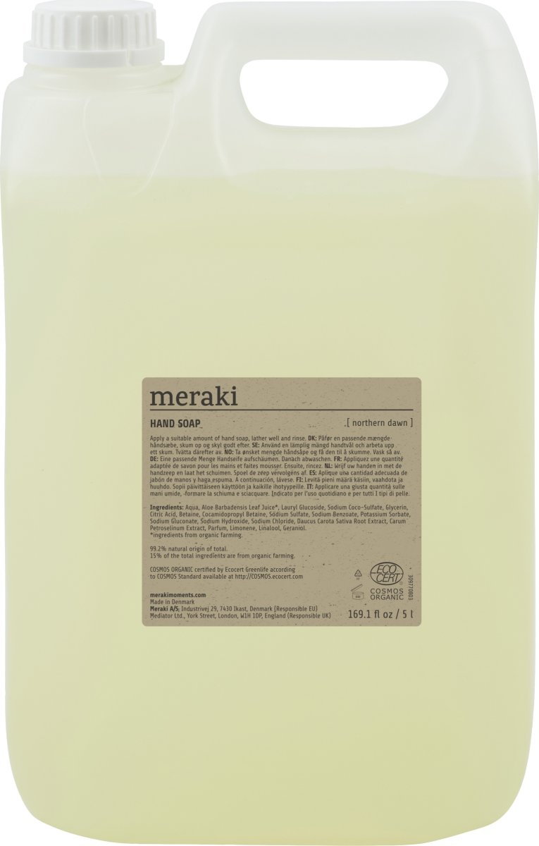 Meraki Håndsæbe Refill, Northern Dawn, 5L