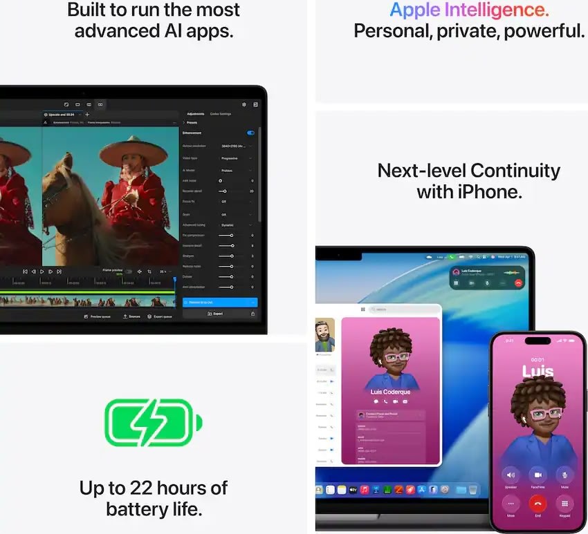 Apple MacBook Pro M5 Pro 14", 24GB, 2TB SSD, sort