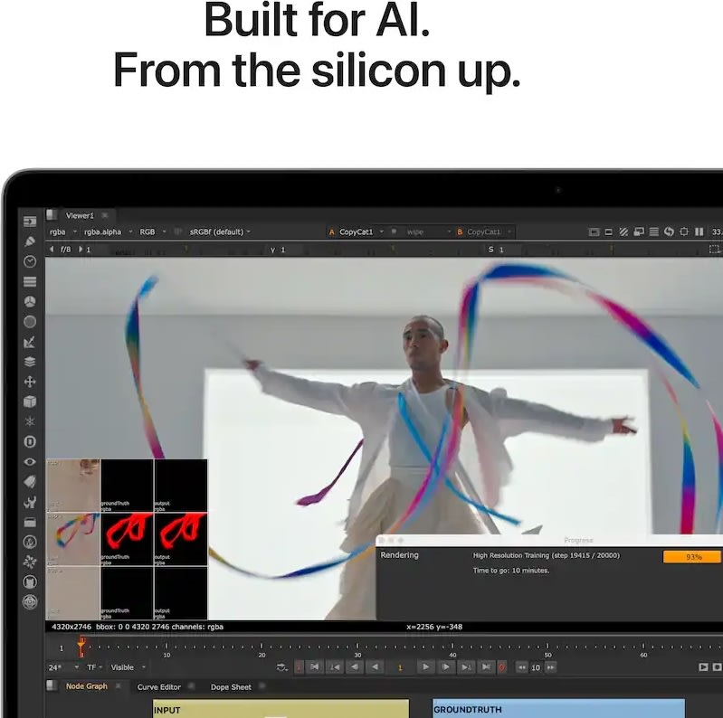 Apple MacBook Pro M5 Max 16", 36GB, 2TB SSD, sølv