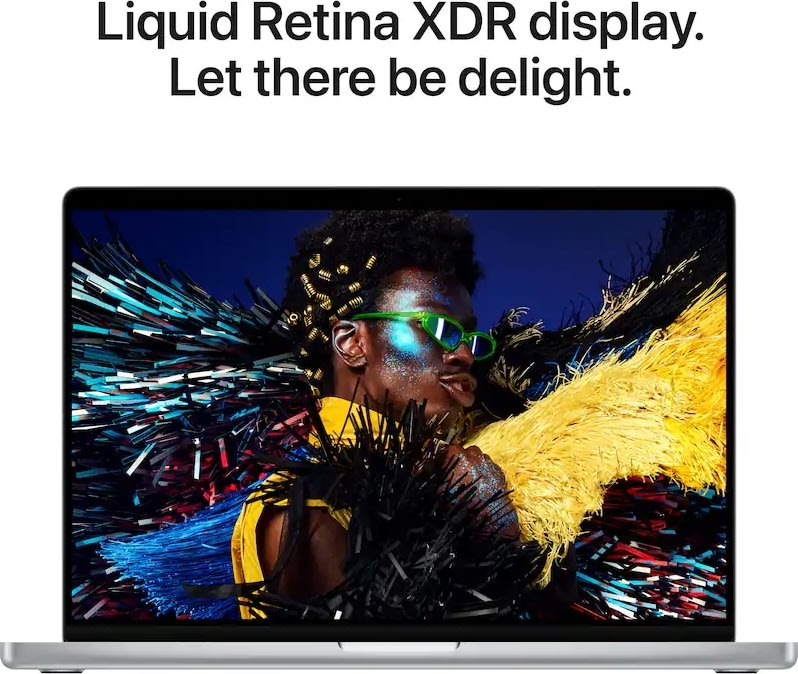 Apple MacBook Pro M5 Max 16", 48GB, 2TB SSD, sølv