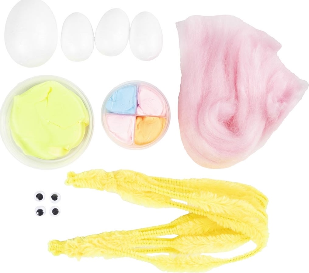 Mini DIY Kit Modellering | Påskefamilie