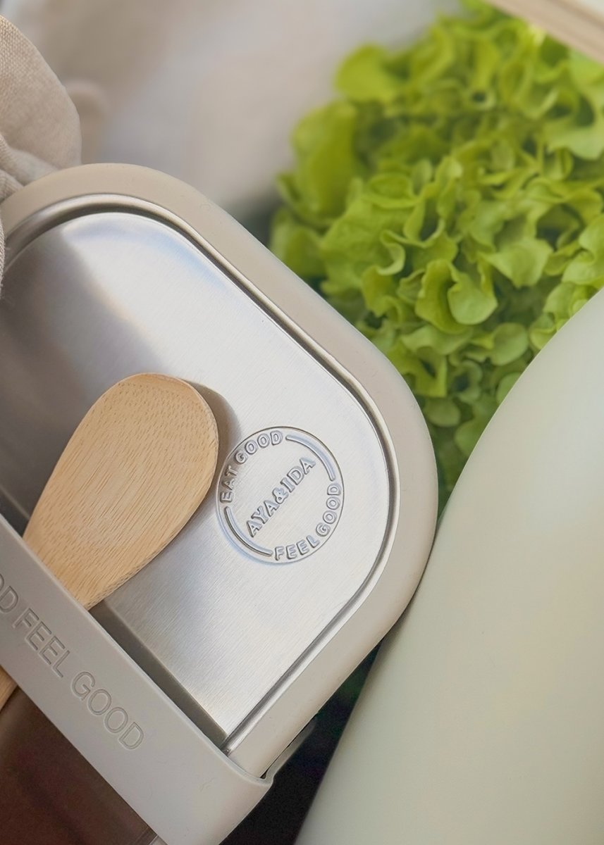 AYA&IDA Lunch Box, Beige