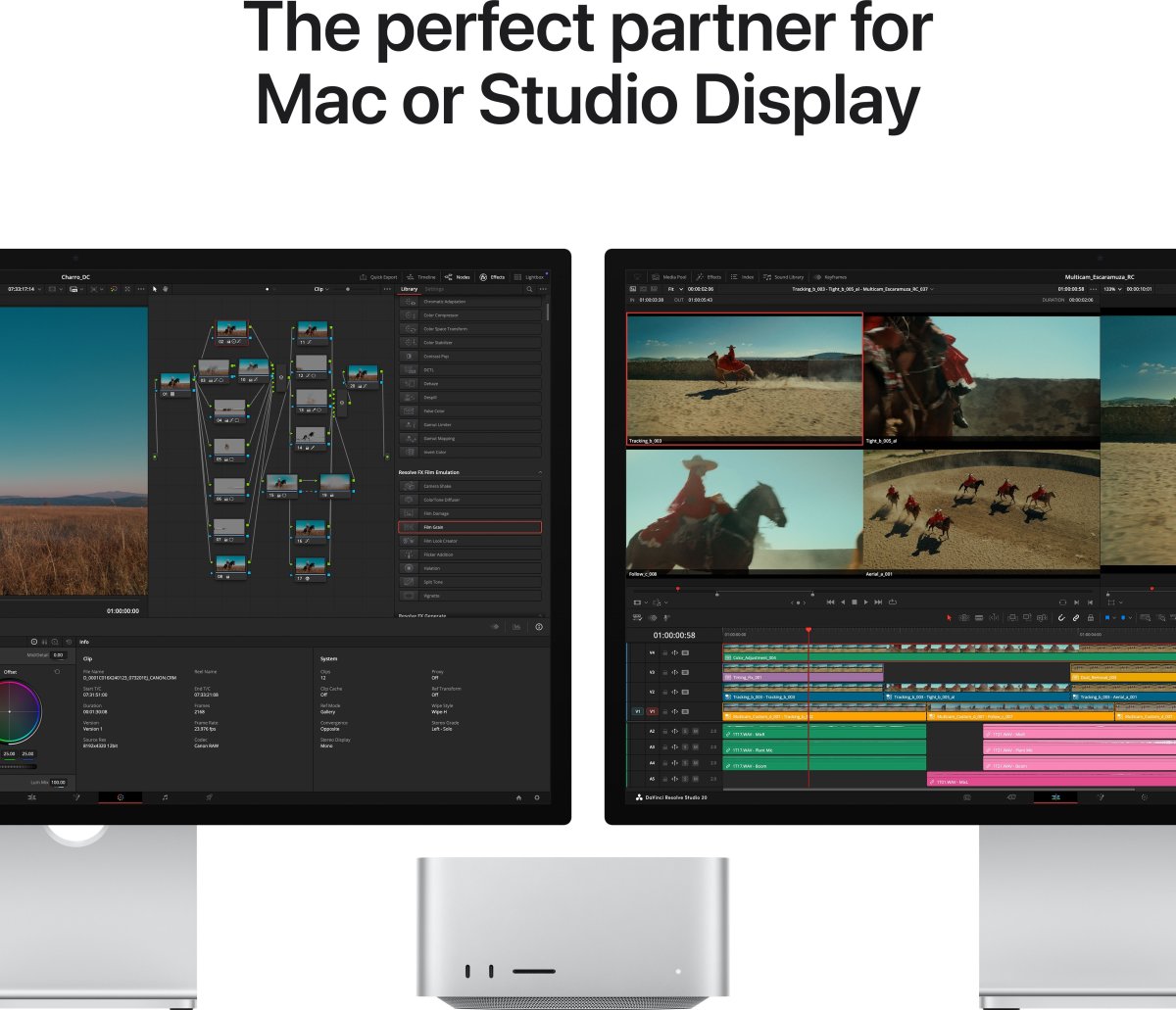 Apple 27" 5K Studio DisplayXDR Nano Glas m. stand