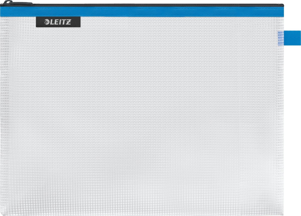 Leitz WOW Vandafvisende lynlåslomme | L | Blå