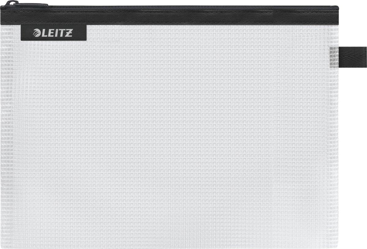 Leitz WOW Vandafvisende lynlåslomme | M | Sort