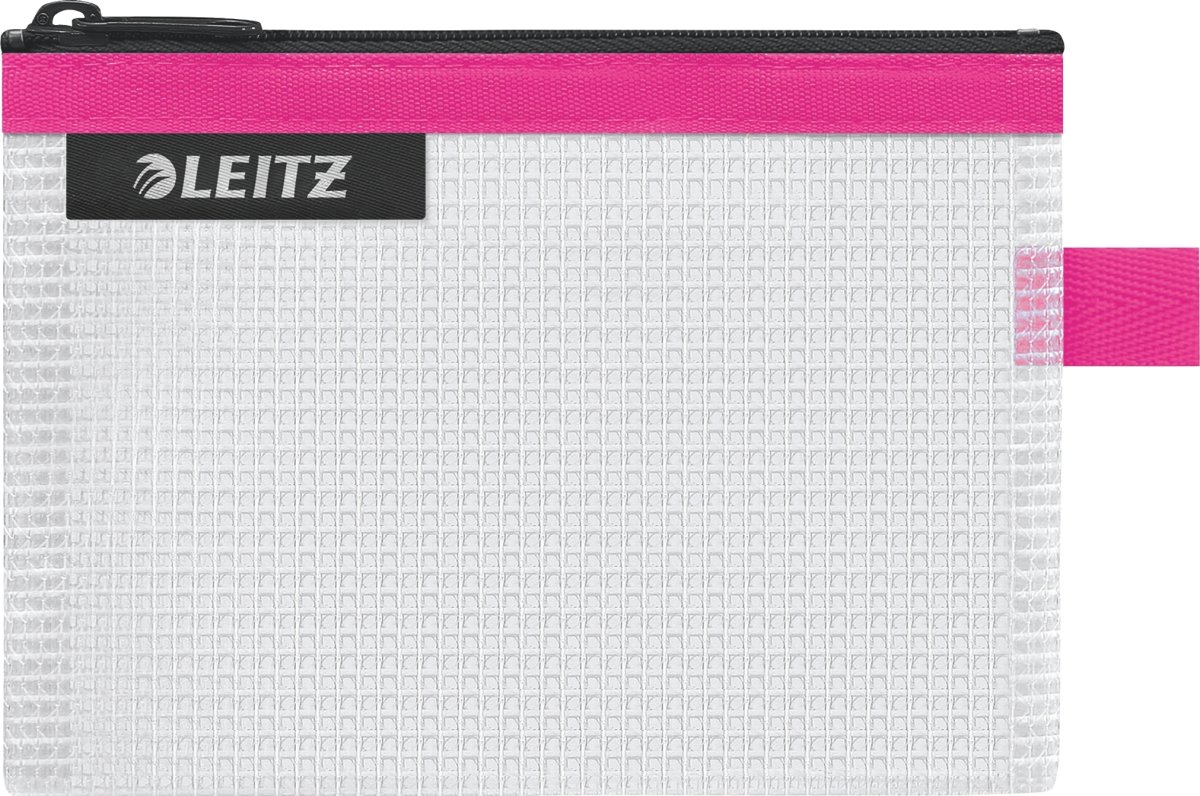 Leitz WOW Vandafvisende lynlåslomme | S | Pink