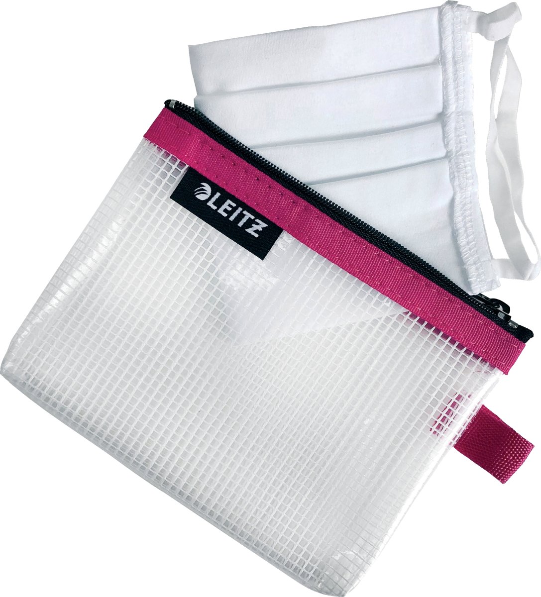 Leitz WOW Vandafvisende lynlåslomme | S | Pink