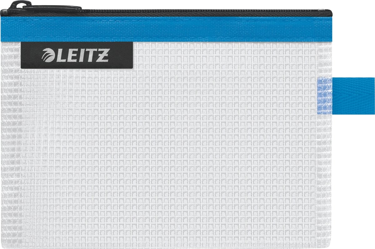 Leitz WOW Vandafvisende lynlåslomme | S | Blå