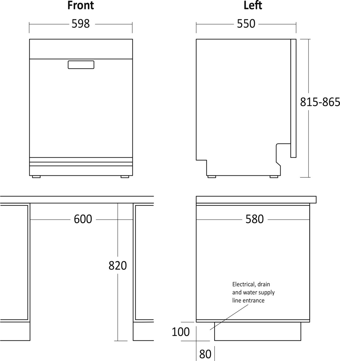 Scandomestic Vaskemaskine, Integreret - DWI1442WC