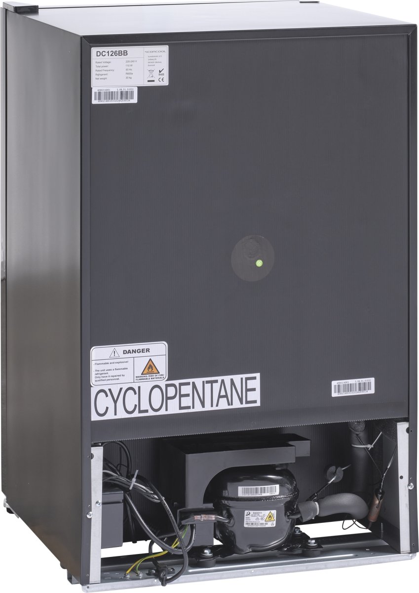 Scancool Displaykøleskab - DC126BB