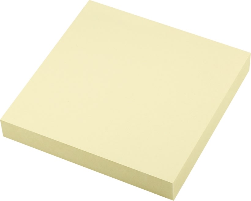 UPM Notes | 75x75 mm | Pastel gul