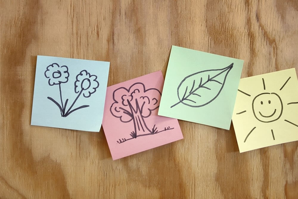 UPM Notes | 75x75 mm | Pastel gul