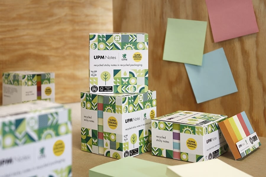 UPM Notes | 75x75 mm | Pastel mix