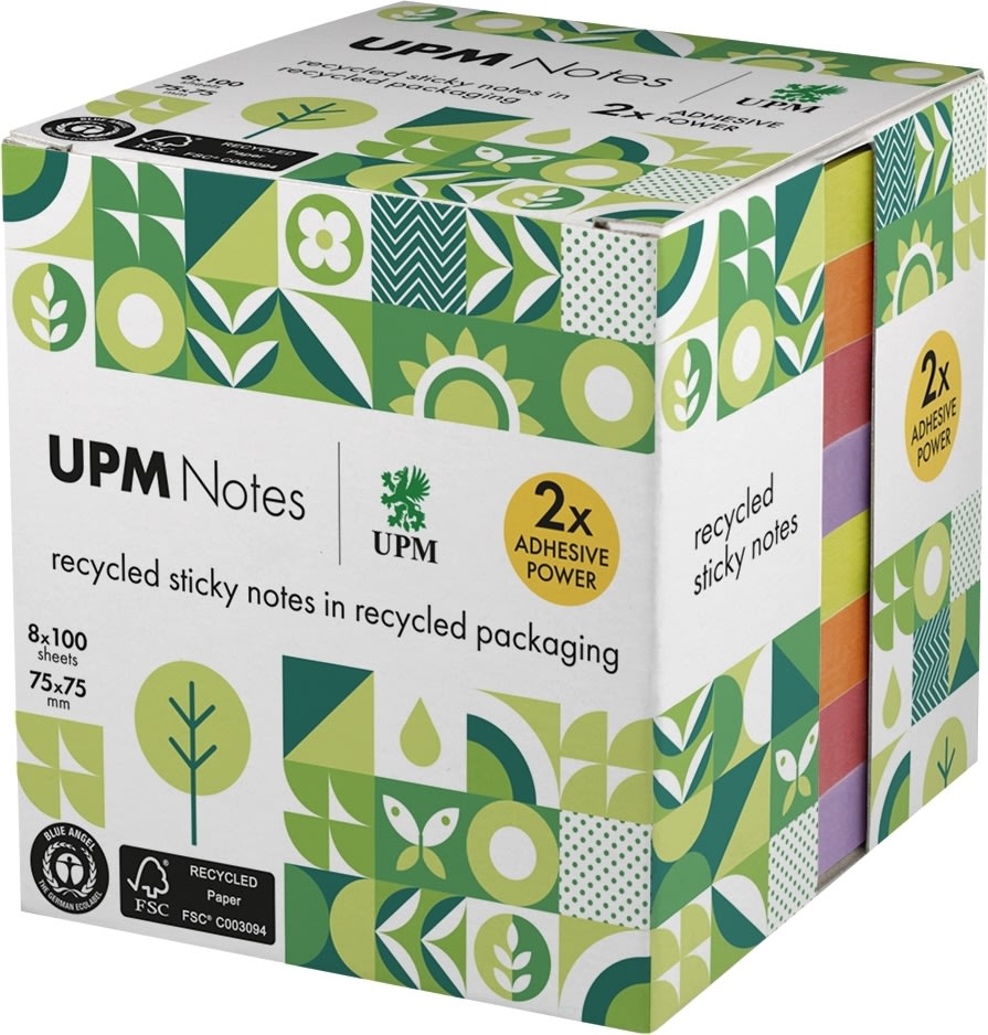 UPM Notes | 75x75 mm | Color mix