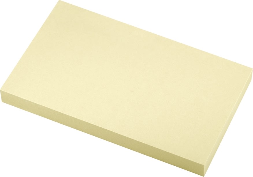 UPM Notes | 125x75 mm | Pastel gul
