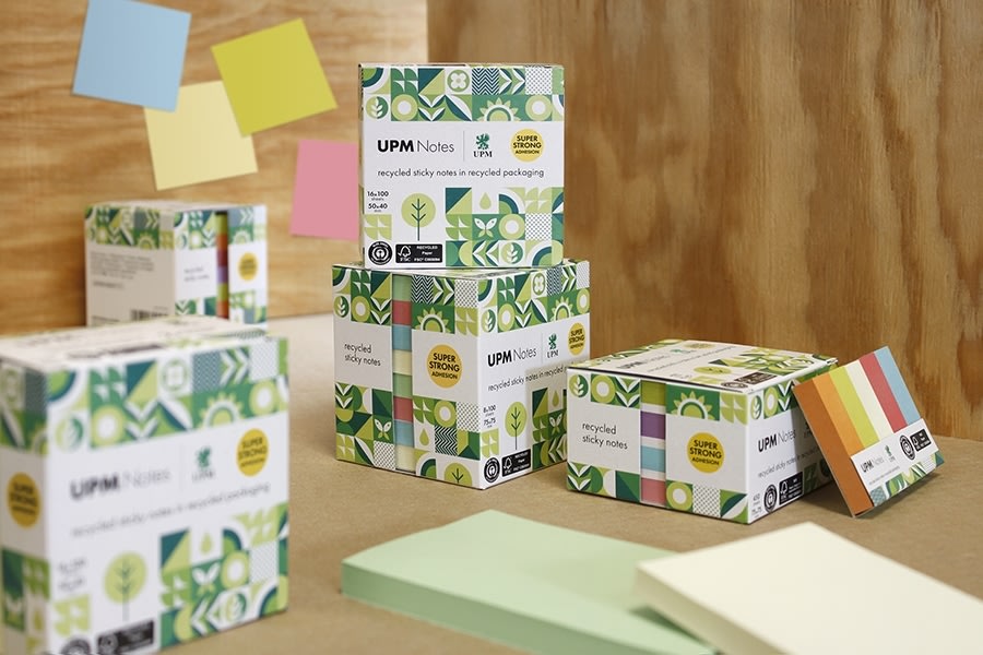 UPM Notes | 125x75 mm | Pastel mix