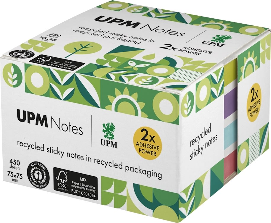 UPM Notes Cube | 75x75 mm | Color mix