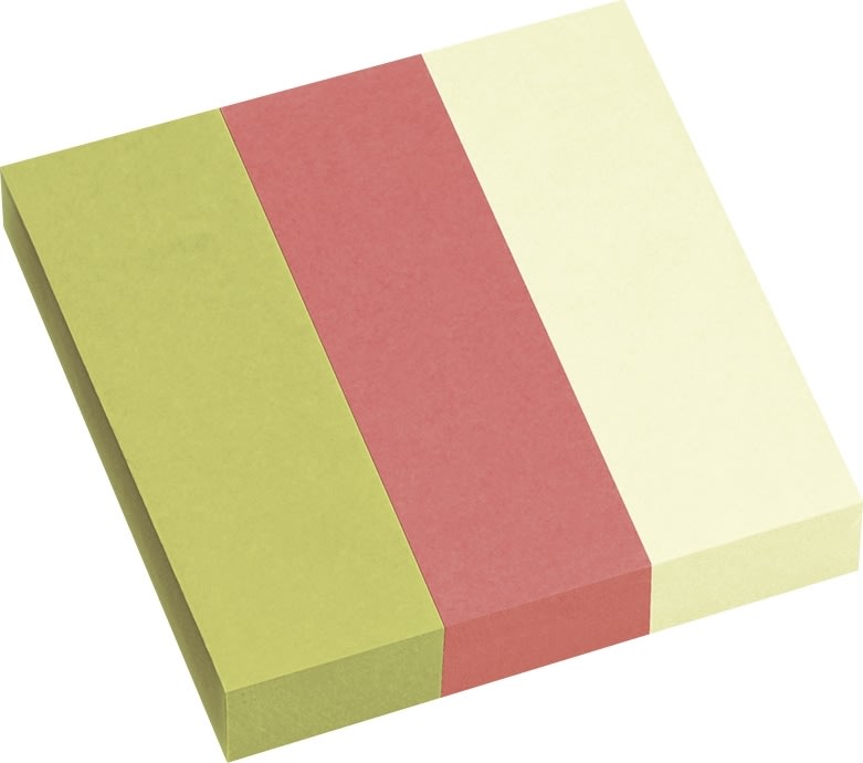 UPM Indexfaner | 25x75 mm | 3 farver