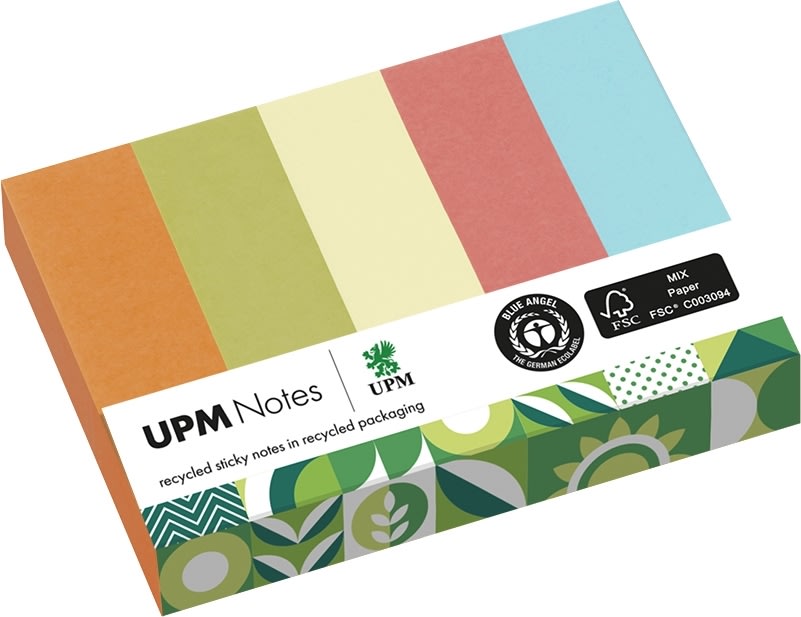 UPM Indexfaner | 15x50 mm | 5 farver