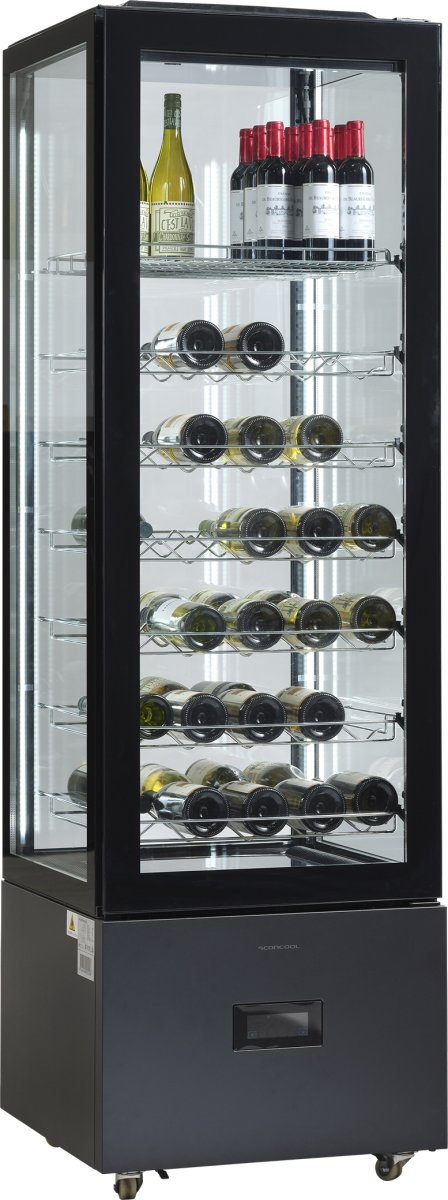 Scancool DC402BB Displaykøleskab