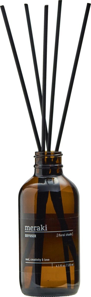 Meraki Duftfrisker m. Pinde, Floral Shade, 120 ml