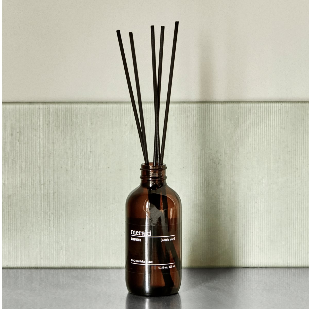 Meraki Duftfrisker m. Pinde, Nordic Pine, 120 ml