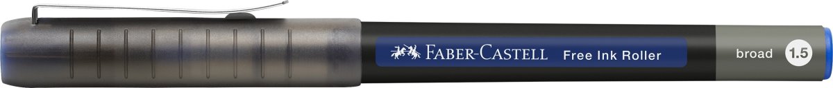 Faber-Castell Free Ink Rollerpen | B | Blå