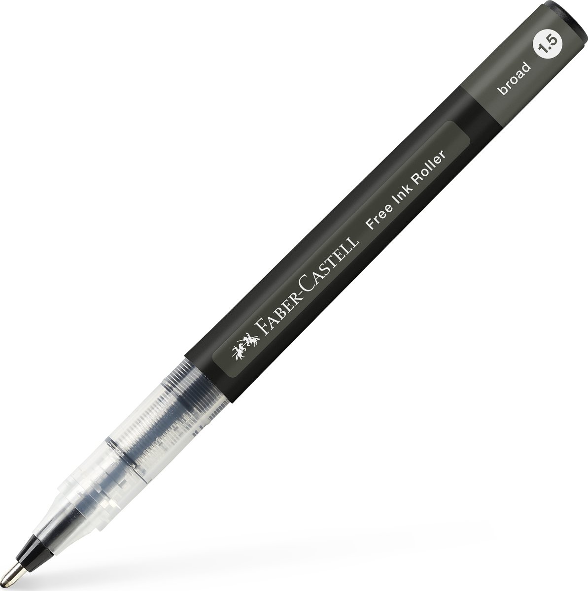 Faber-Castell Free Ink Rollerpen | B | Sort