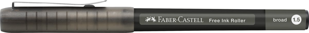 Faber-Castell Free Ink Rollerpen | B | Sort