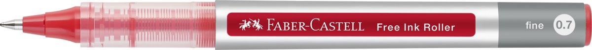 Faber-Castell Free Ink Rollerpen | EF | Rød
