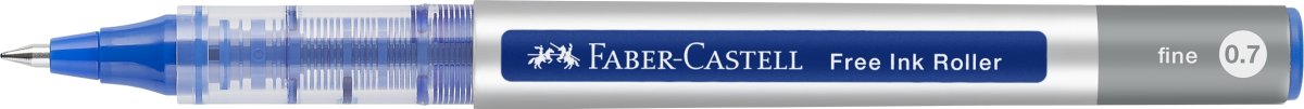 Faber-Castell Free Ink Rollerpen | EF | Blå