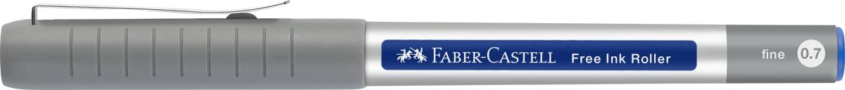 Faber-Castell Free Ink Rollerpen | EF | Blå