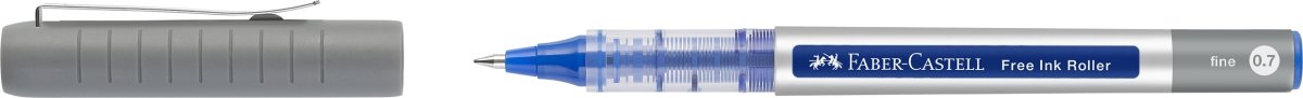 Faber-Castell Free Ink Rollerpen | EF | Blå