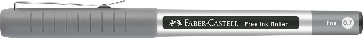 Faber-Castell Free Ink Rollerpen | EF | Sort