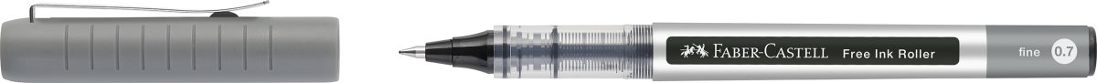Faber-Castell Free Ink Rollerpen | EF | Sort