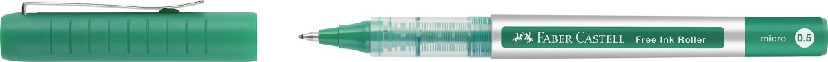 Faber-Castell Free Ink Rollerpen | F | Grøn