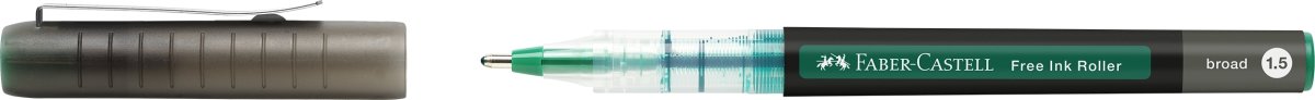 Faber-Castell Free Ink Rollerpen | B | Grøn