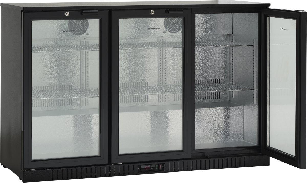 Scancool Køleskab - BB311HBA, Backbarer