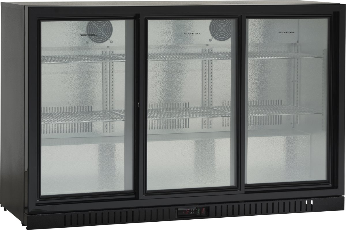 Scancool Køleskab - BB311SLBB, Backbarer