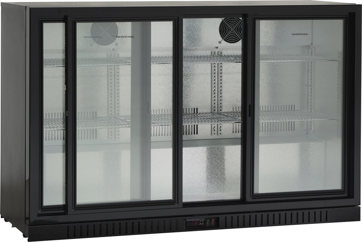 Scancool Køleskab - BB311SLBB, Backbarer
