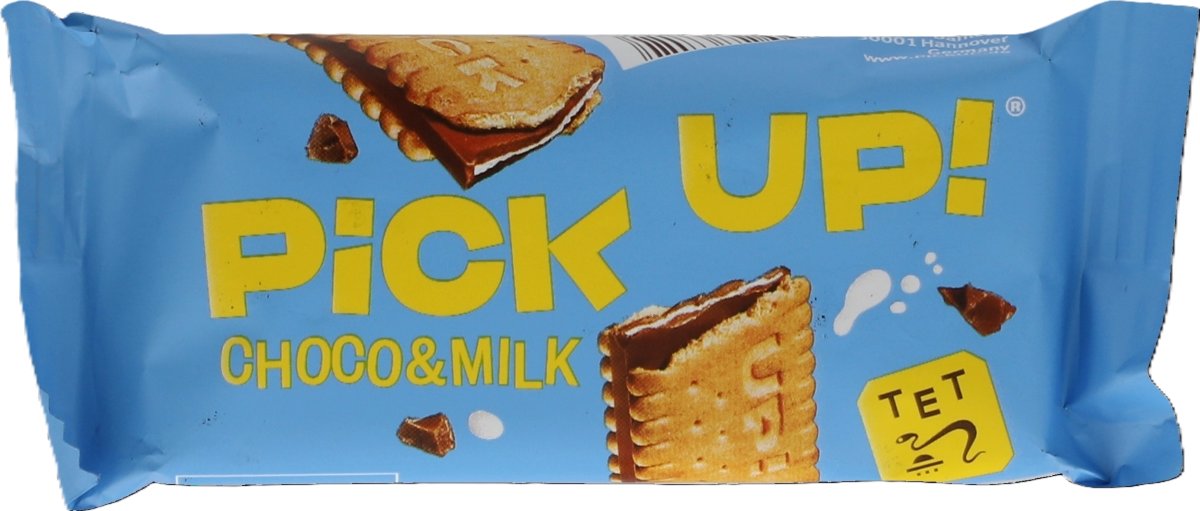 Pick Up chokoladekiks m. mælk, 28 g
