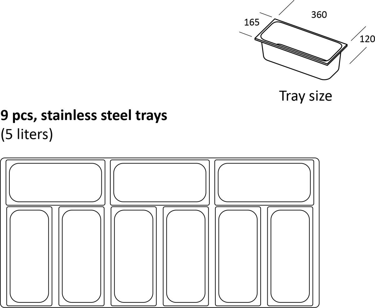 Scancool Isfrysedisk - SIC9WB