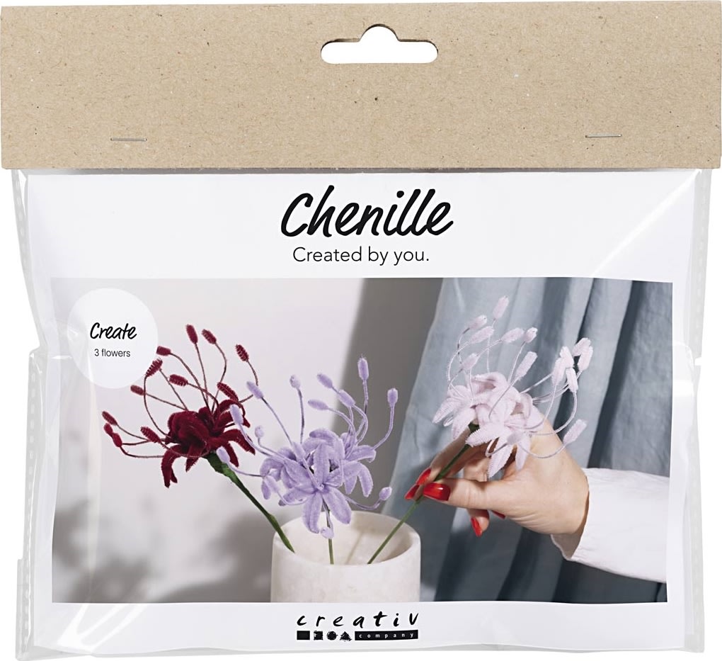 Mini DIY Kit Chenilleblomster | Spider lily