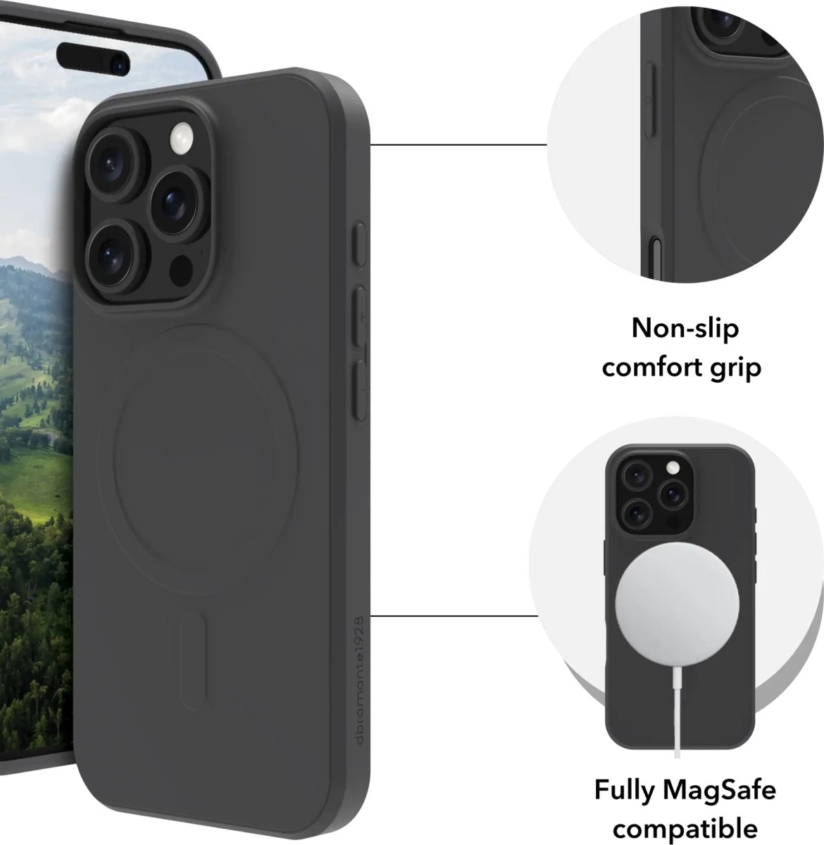 Greenland Pro MS - iPhone 17e/16e/15/14/13 - Sort