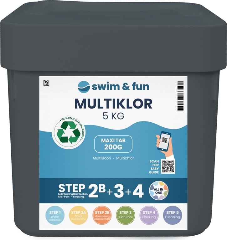 Swim & Fun MultiKlor Maxi Tab 200 g, 5 kg